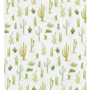 Carousel Designs Baby Crib Comforter ONLY  - Watercolor Cactus